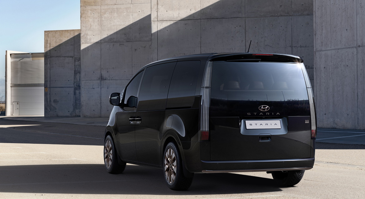 Hyundai Staria vue arrière
