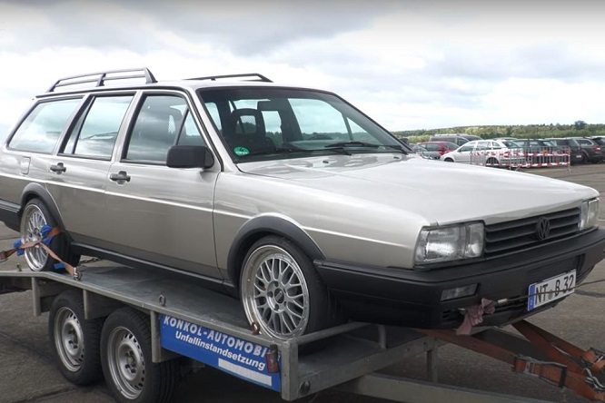 Strano ma vero: una VW Passat imbattibile sul dritto