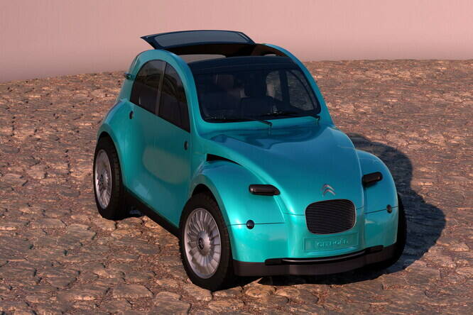 Citroën 2CV si trasforma in un crossover elettrico