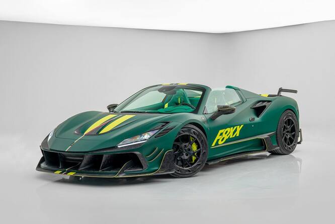 Ferrari F8XX, Mansory regala 880 CV alla F8 Tributo Spider