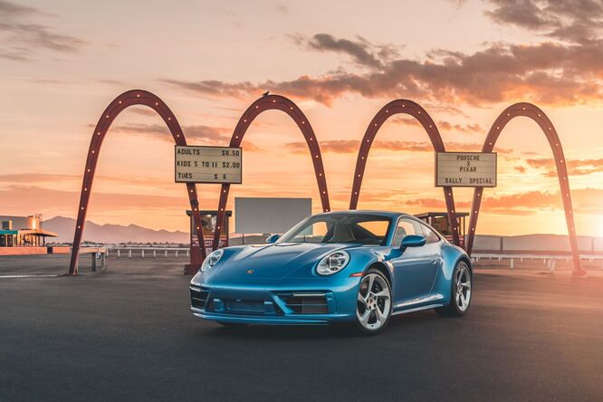 Porsche ha trasformato Sally di Cars in una vera 911