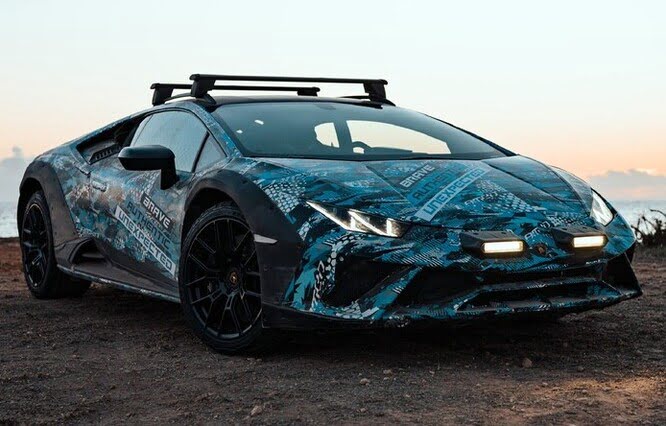 Lamborghini Huracan Sterrato, nuovo video teaser